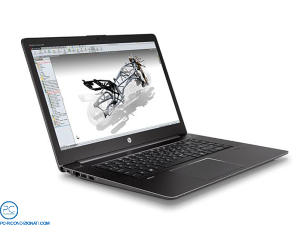 NOTEBOOK RICONDIZIONATO HP ZBOOK STUDIO G3  15,6" INTEL CORE I7-6700HQ RAM 16 GB SSD 256 GB NVIDIA QUADRO M1000M 2 GB WINDOWS 10 PRO GRADO A