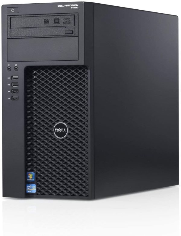 WORKSTATION RICONDIZIONATA DELL PRECISION T1700 WST XEON QC E3-1220 V3 RAM 8GB SSD 240GB + HDD 500GB WINDOWS 10 PRO NVIDIA QUADRO K600 1GB