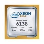 Intel Xeon Gold 6138 2.00GHz 20 Core 40 Thread Ricondizionato