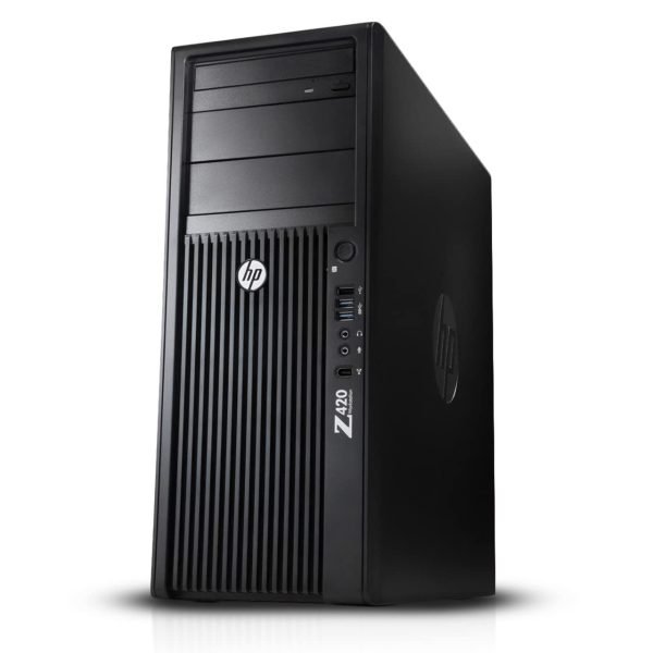 HP WORKSTATION Z420 XEON E5-1620 RAM 16GB SSD 256GB + HDD 500GB WINDOWS 10 PRO QUADRO K620 2GB
