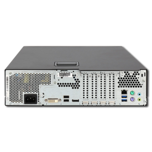 PC RICONDIZIONATO FUJITSU ESPRIMO D556 SFF CORE I3-6100 RAM 8GB SSD 128GB FREEDOS GRADO B+ - immagine 2