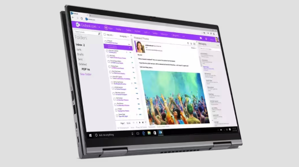 NOTEBOOK 2 IN 1 RICONDIZIONATO LENOVO THINKPAD X1 YOGA GEN5 TOUCHSCREEN 14'' INTEL CORE I5-10310U RAM 16GB SSD 256GB WINDOWS 11 PRO GRADO A