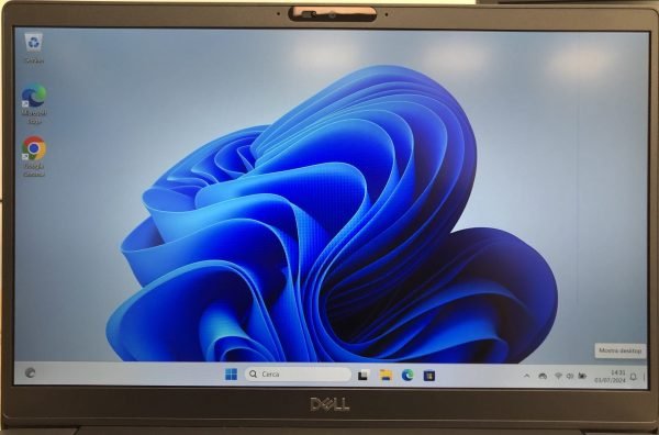 NOTEBOOK RICONDIZIONATO DELL LATITUDE 7300 13,3" INTEL CORE I5-8365U RAM 8GB SSD 256GB WINDOWS 11 PRO GRADO B-