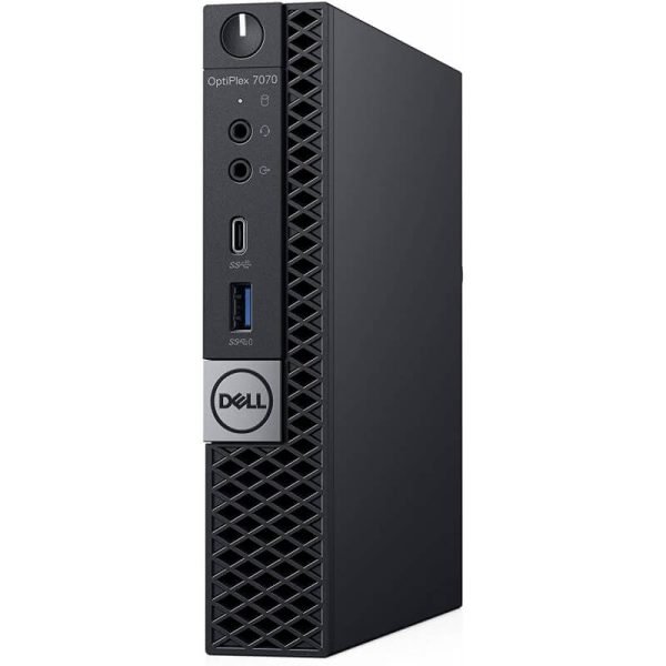 COMPUTER RICONDIZIONATO DELL OPTIPLEX 7070 TINY CORE I5-9500T RAM 8GB DDR4 SSD 256GB WINDOWS 11 PRO GRADO B+