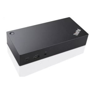 RICONDIZIONATO LENOVO DOCKING STATION THINKPAD USB-C DK1633 + ALIMENTATORE 90 WATT - immagine 1