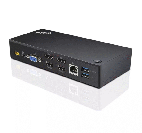RICONDIZIONATO LENOVO DOCKING STATION THINKPAD USB-C DK1633 + ALIMENTATORE 90 WATT