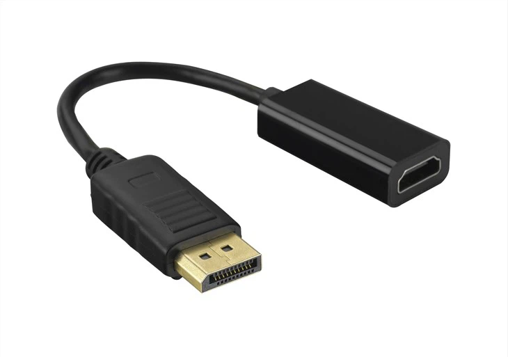 ADATTATORE OEM DP2HDMI DISPLAYPORT MASCHIO A HDMI FEMMINA