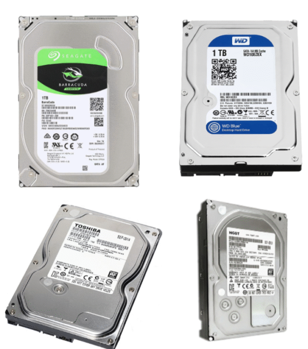 HARDDISK 3,5″ SATA 1TB – USATO – MIX BRAND/MODEL