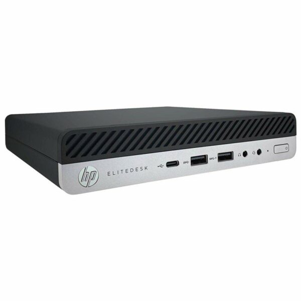 MINI PC RICONDIZIONATO HP ELITEDESK 800 G5 TINY CORE I3-9300T RAM 8GB SSD 256GB WINDOWS 11 PRO GRADO B+