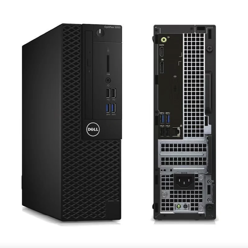 COMPUTER RICONDIZIONATO DELL OPTIPLEX 3050 SFF CORE I3-6100 RAM 8GB DDR4 SSD 120GB FREEDOS GRADO A