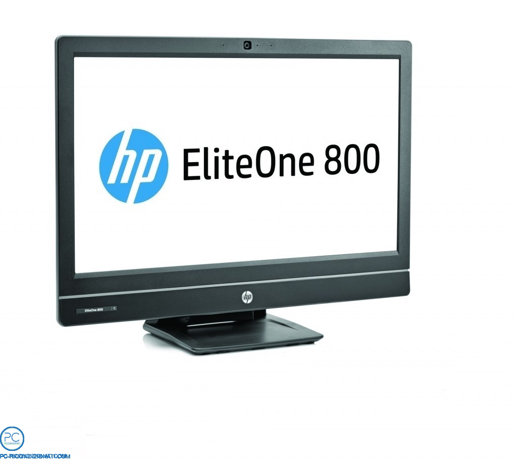 ALL IN ONE RICONDIZIONATO HP ELITEONE 800 G1 AIO 23" CORE I5-4570S RAM 8GB HDD 500GB FREEDOS - SI WEBCAM - NO WIFI - GRADO B+