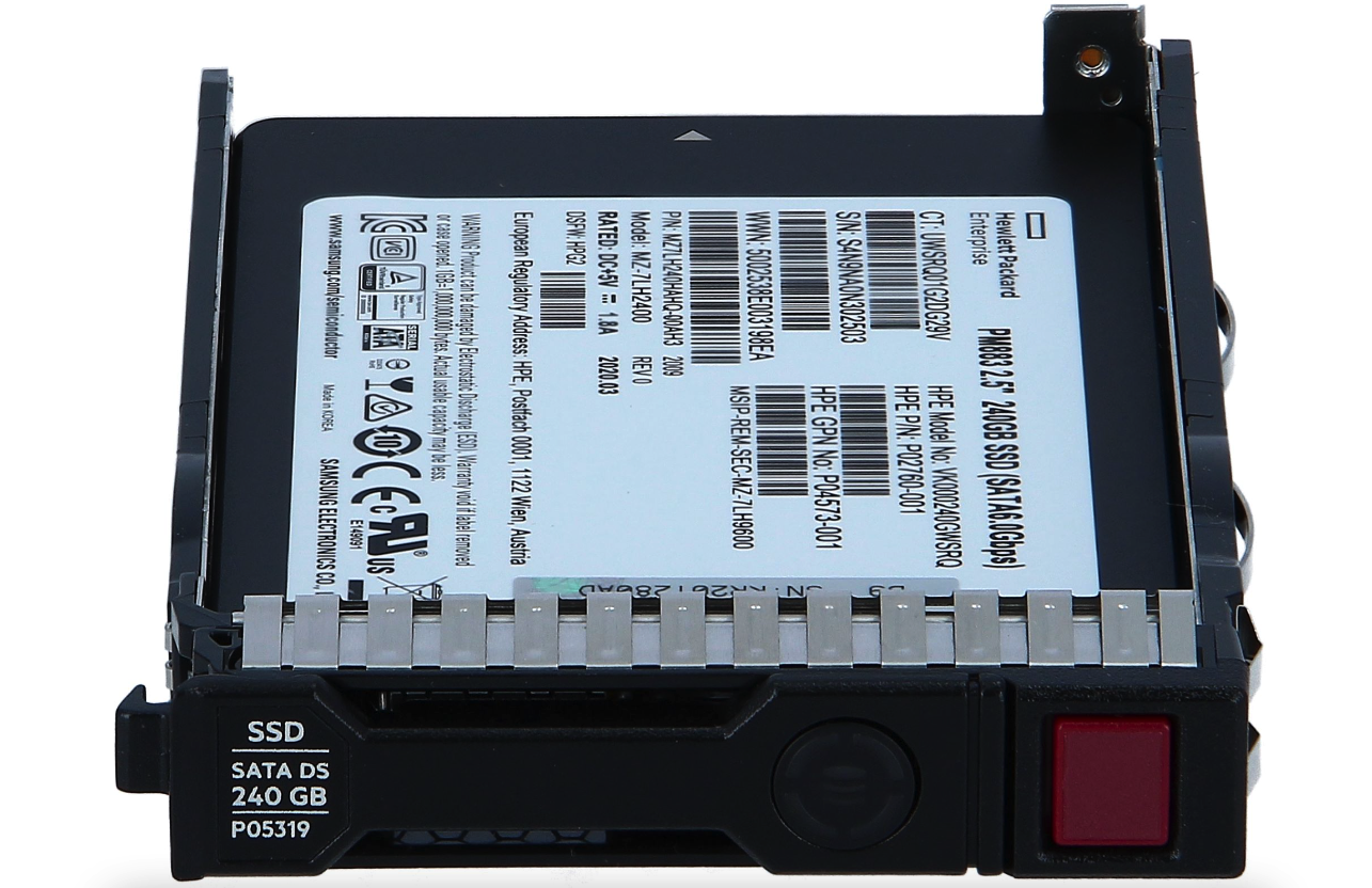 SSD RICONDIZIONATO HP ENTERPRISE SSD SATA 240GB 2,5″ 6GB/s + CADDY 651687-001