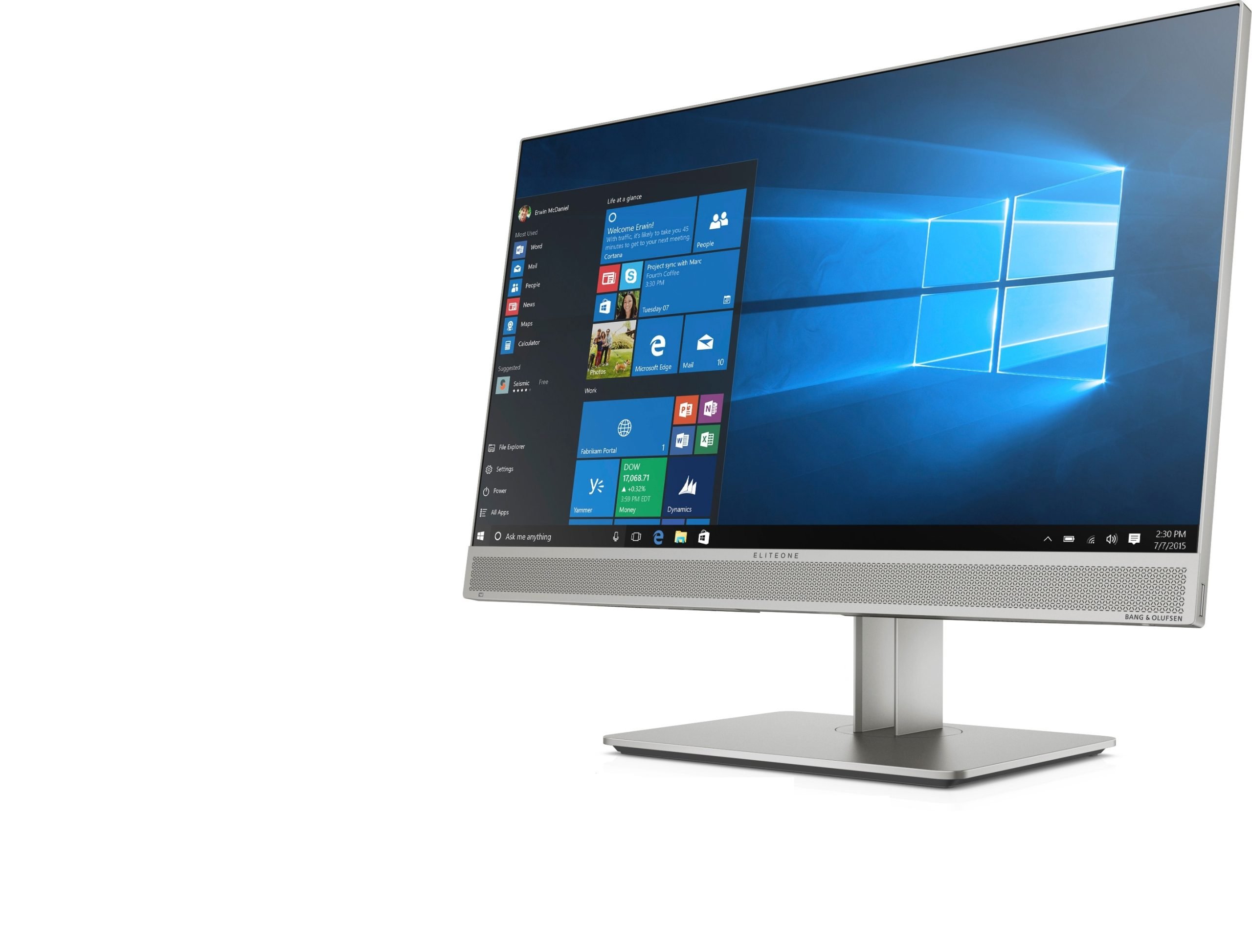ALL IN ONE RICONDIZIONATO HP ELITEONE 800 G5 23,8″ CORE I5-9500 RAM 8GB SSD 256GB - WEBCAM - NO WIFI - WINDOWS 11 PRO GRADO A