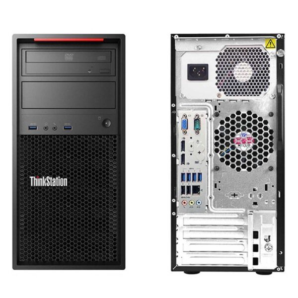 WORKSTATION RICONDIZIONATO LENOVO THINKSTATION P320 XEON E3-1240 V6 RAM 16GB NVME 256GB + HDD 1TB WINDOWS 10 PRO AMD R9 350 2GB GRADO A - SUPER PROMO