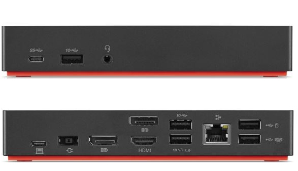 DOCKSTATION LENOVO THINKPAD USB-C DOCK GEN 2 03X7609 CAVO TYPE-C + ALIMENTATORE 90 WATT