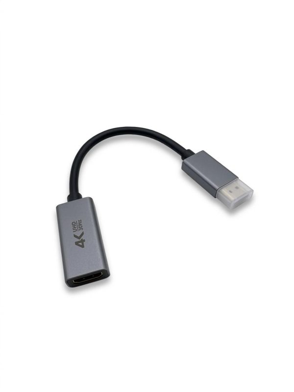 ADATTATORE OEM DP2HDMI 4K UHD 30Hz DISPLAYPORT MASCHIO A HDMI FEMMINA