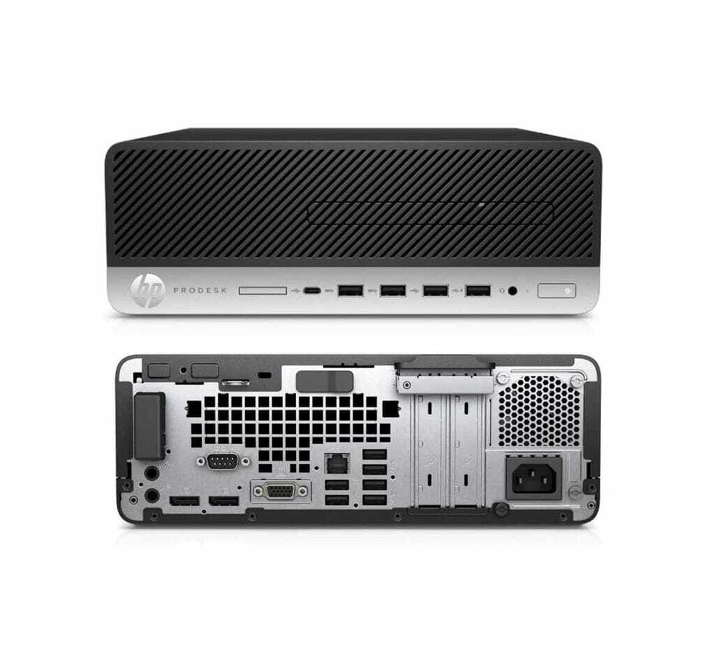 PC RICONDIZIONATO HP PRODESK 600 G4 SFF CORE I5-8500 RAM 8GB SSD 256GB WINDOWS 11 PRO GRADO B-