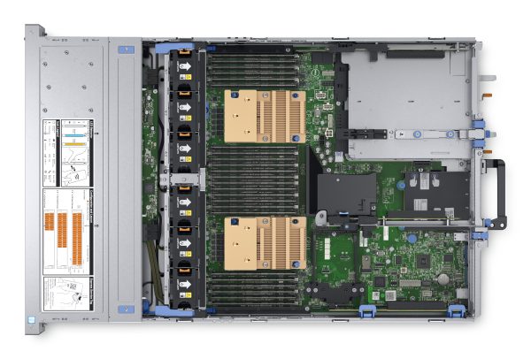 DELL POWEREDGE R740XD 2 X XEON GOLD 6138 20 CORE 40 THREADS RAM 128GB 2 X HDD 1,2TB FREEDOS GRADO A